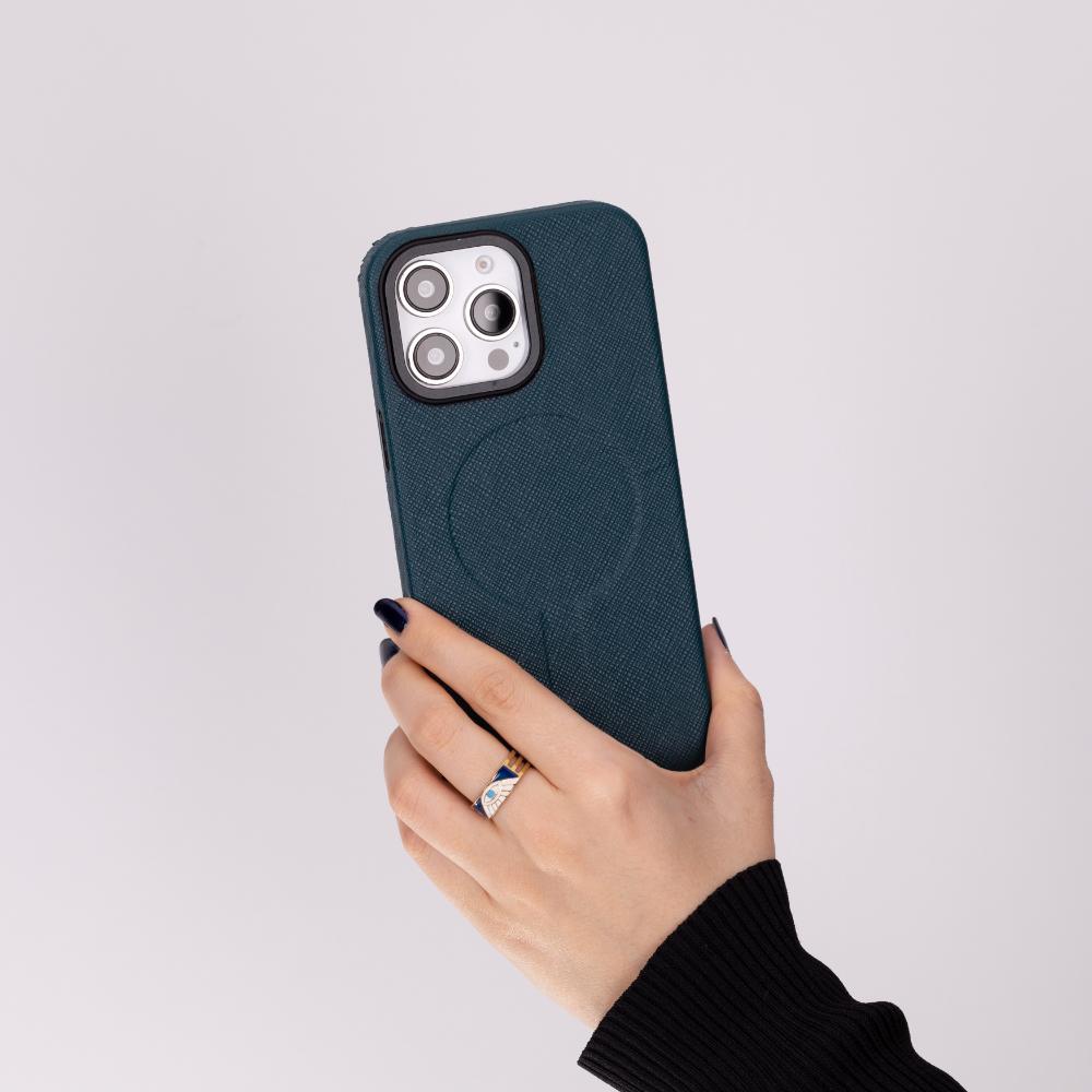 Lexora iPhone 16 Pro Max Deri Kılıf (Bouletta)