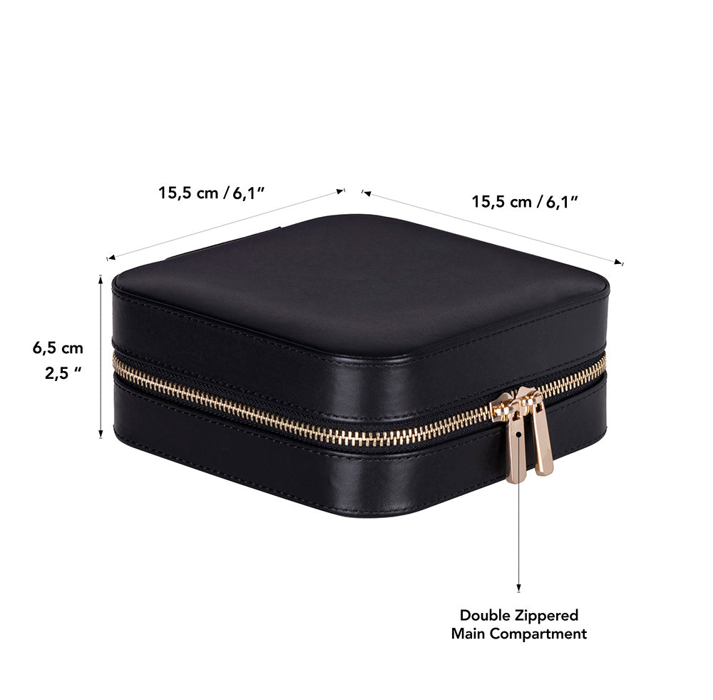 Amanda Genuine Leather Jewelry Box