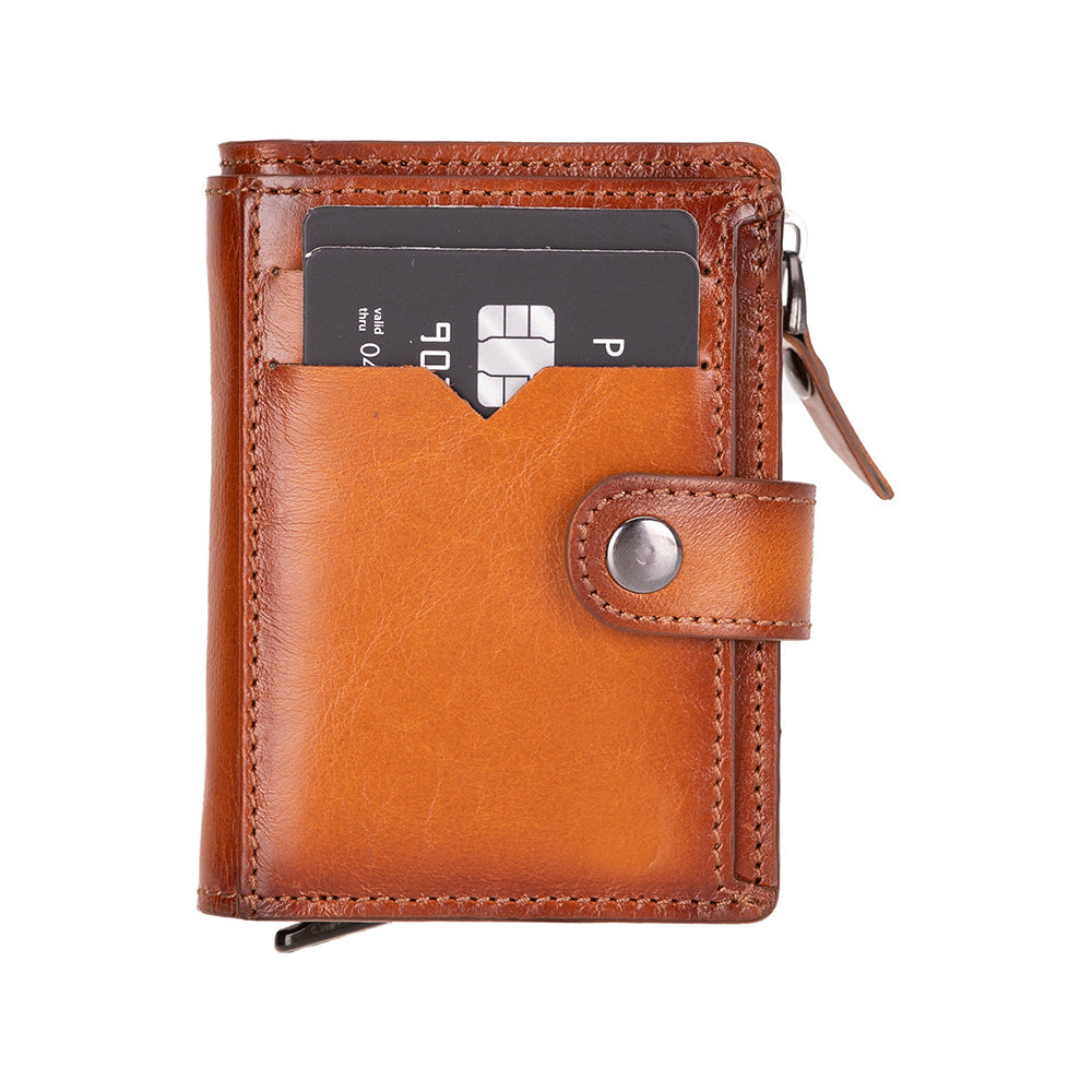 Rodos Pop-up Genuine Leather Card Holder