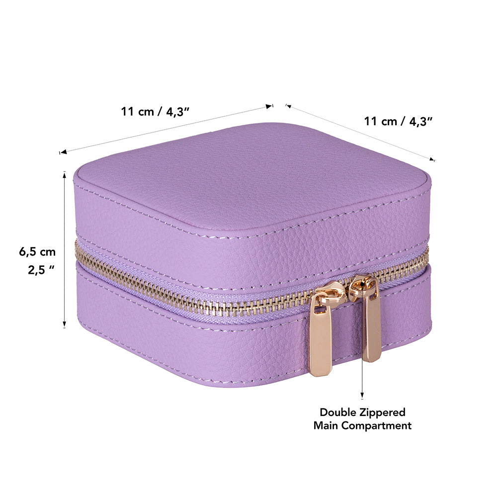 Amanda Genuine Leather Jewelry Box