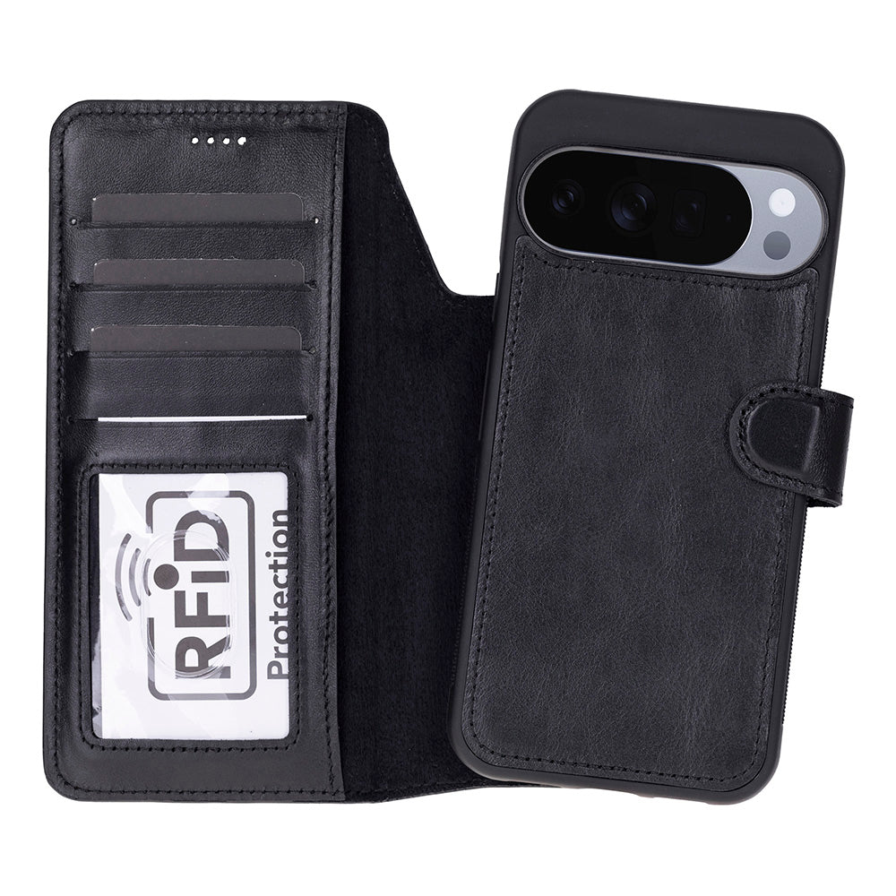 Magic Google Pixel 10 Pro XL Leather Detachable Wallet Case (Bouletta)