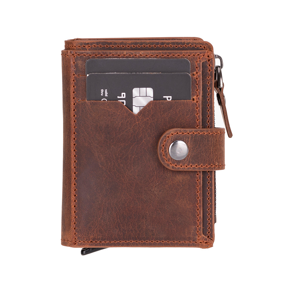 Rodos Pop-up Genuine Leather Card Holder