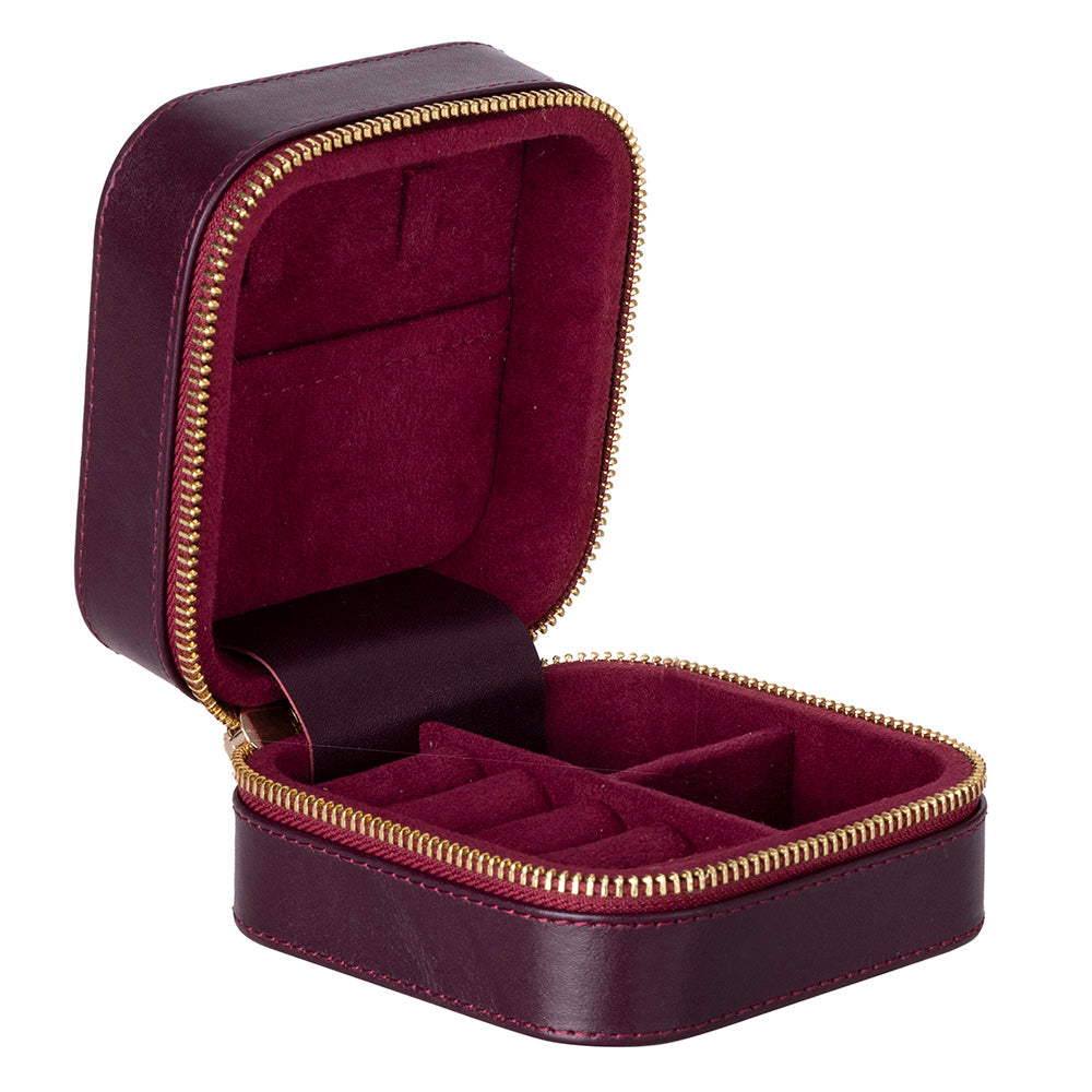 Amanda Genuine Leather Jewelry Box