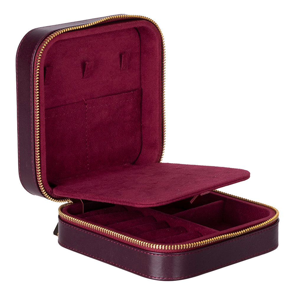 Amanda Genuine Leather Jewelry Box