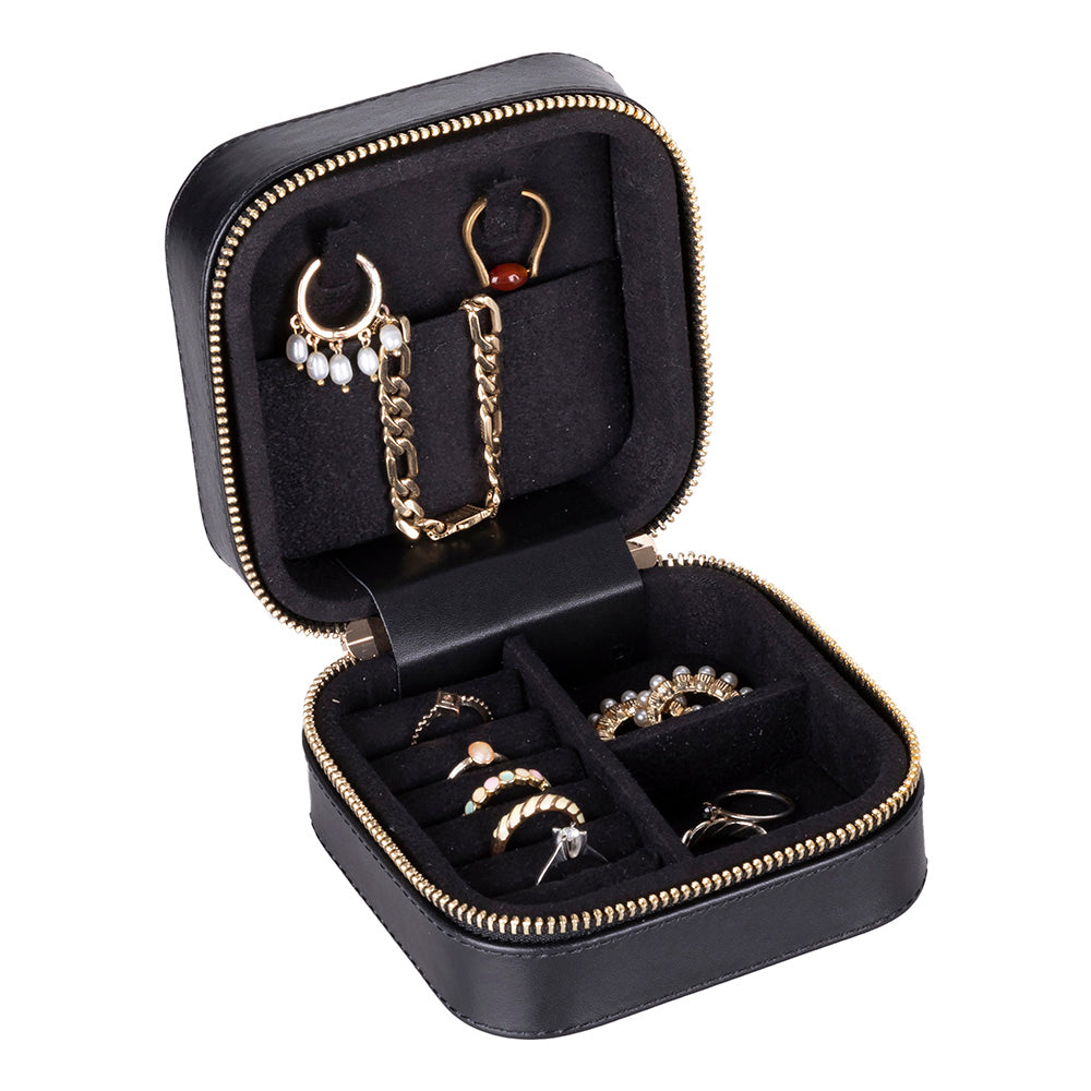 Amanda Genuine Leather Jewelry Box