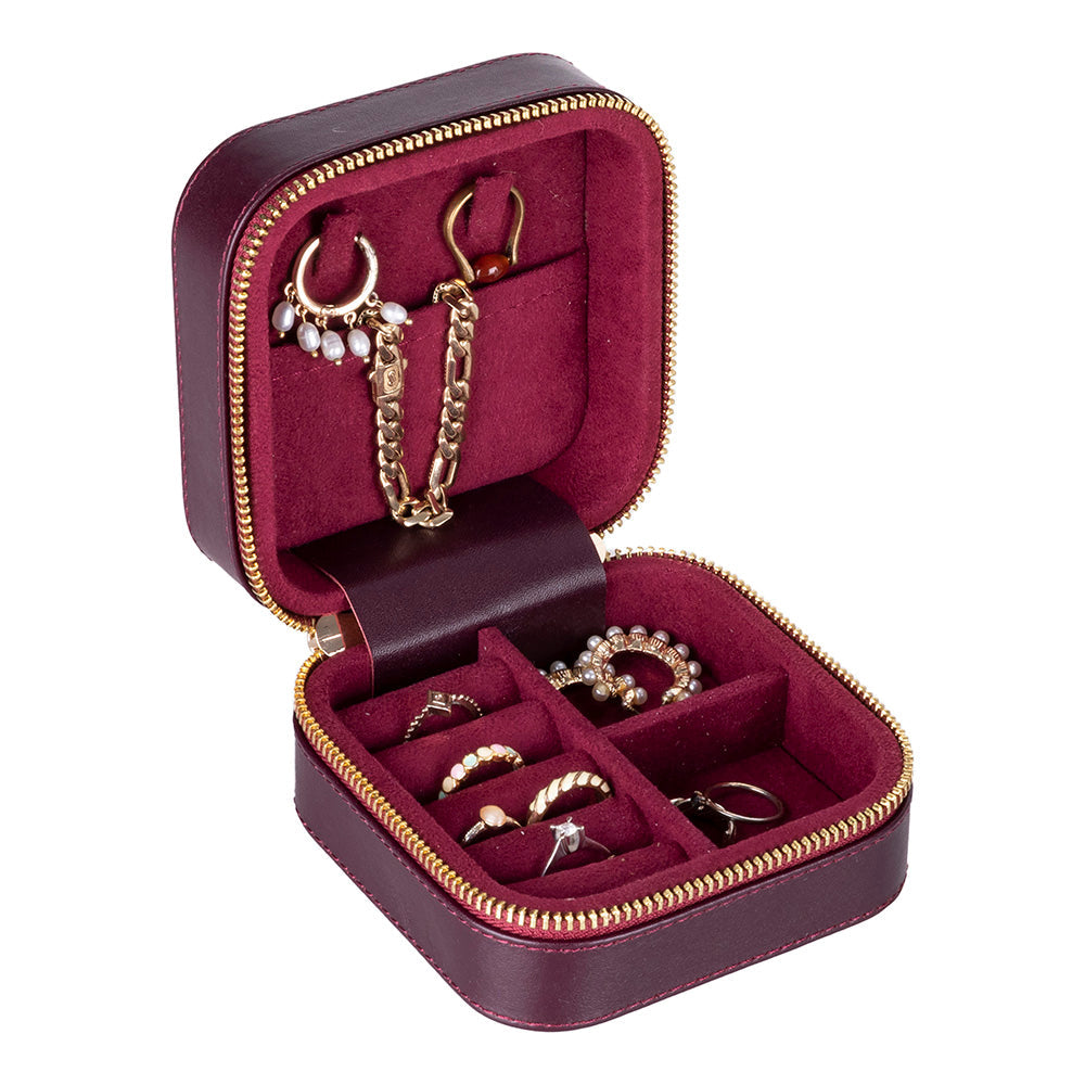 Amanda Genuine Leather Jewelry Box