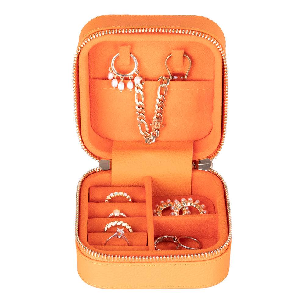Amanda Genuine Leather Jewelry Box