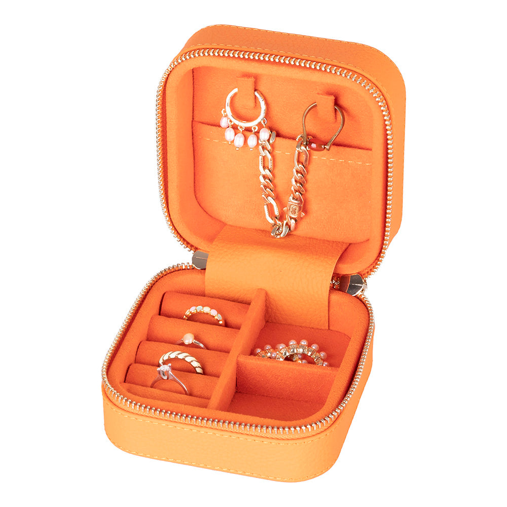 Amanda Genuine Leather Jewelry Box