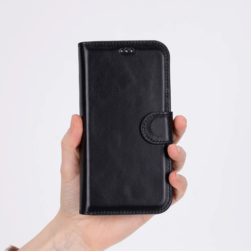 Wallet ID Google Pixel 10 Pro Fold Leather Folio Case