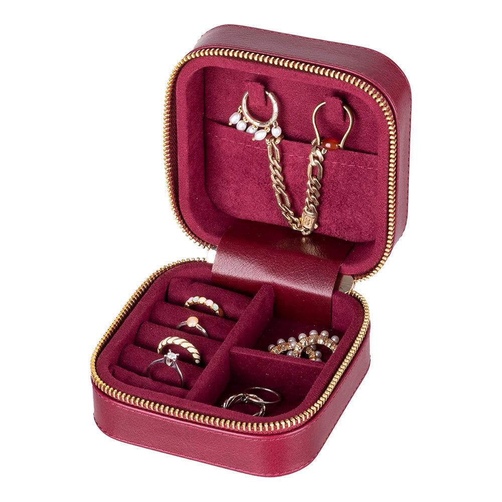 Amanda Genuine Leather Jewelry Box