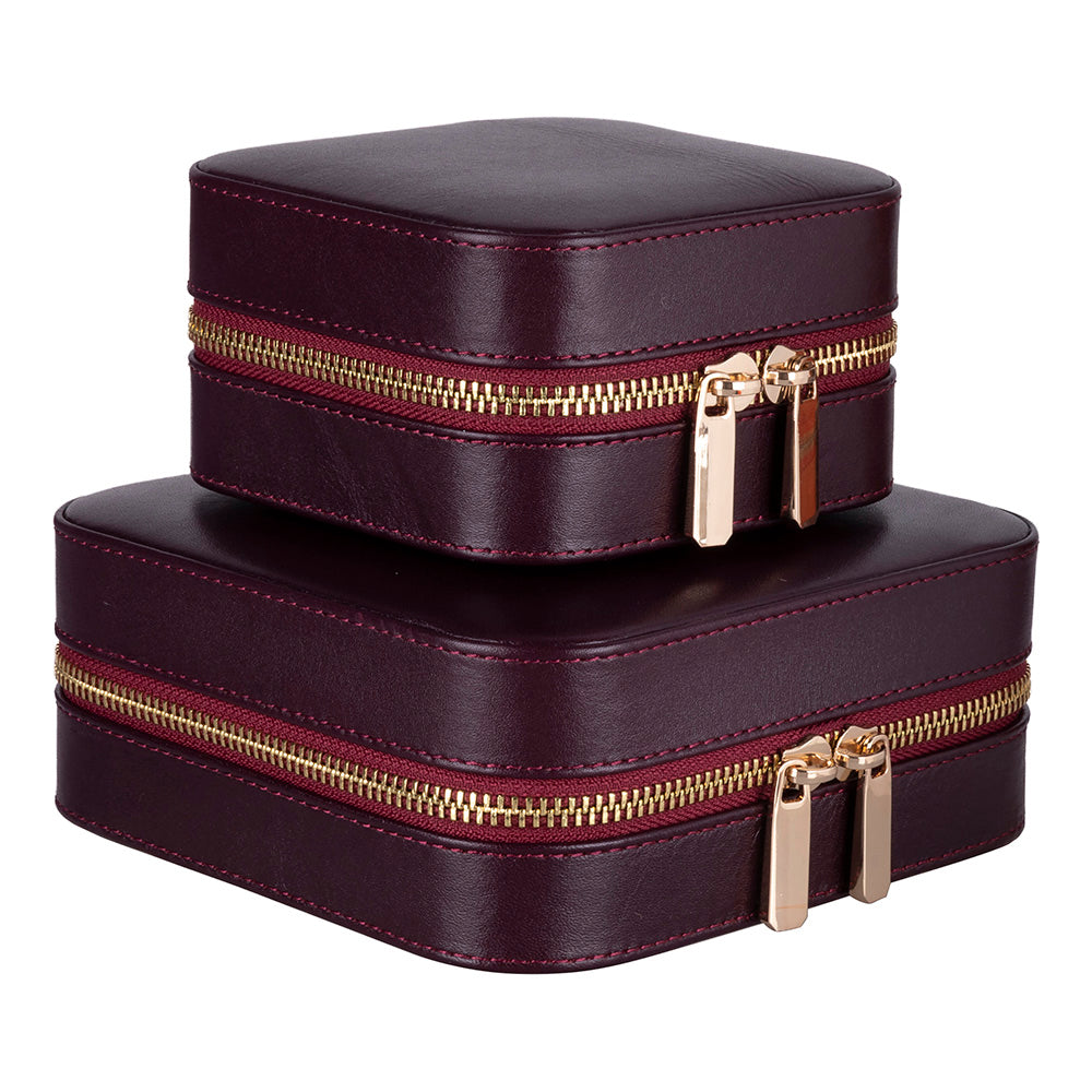 Amanda Genuine Leather Jewelry Box