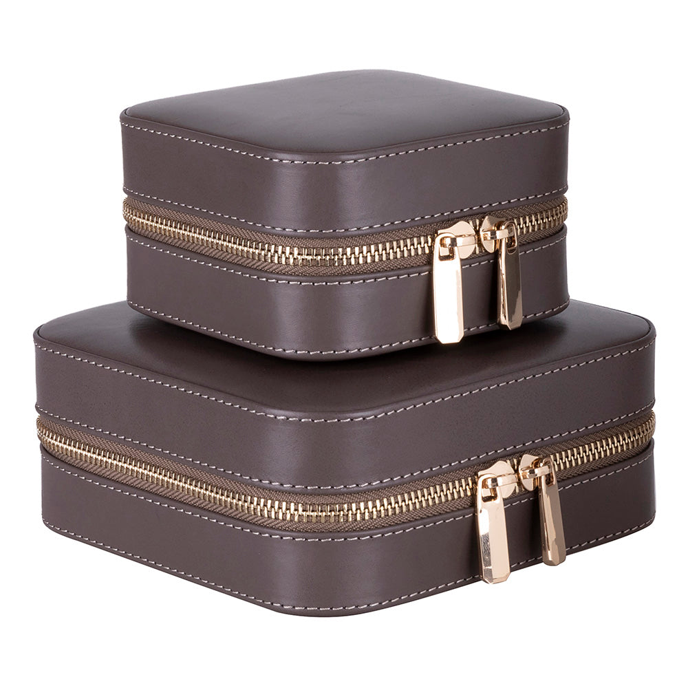 Amanda Genuine Leather Jewelry Box