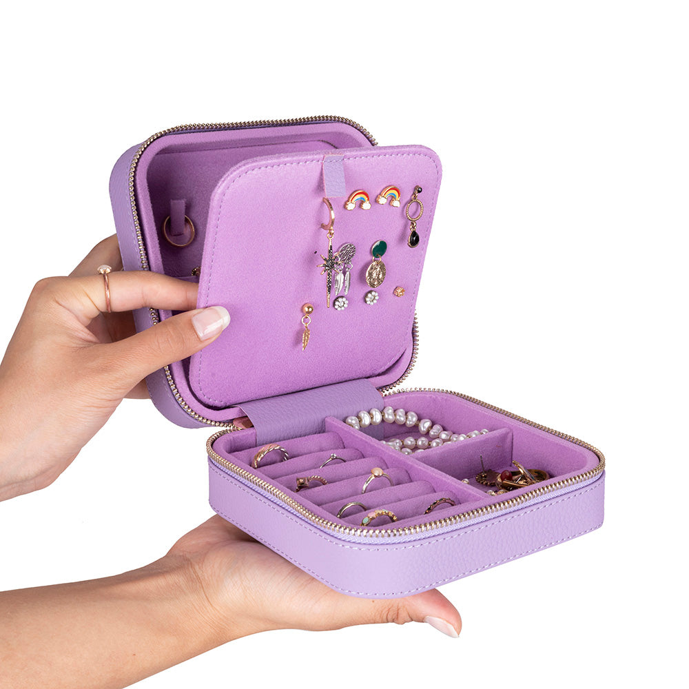 Amanda Genuine Leather Jewelry Box