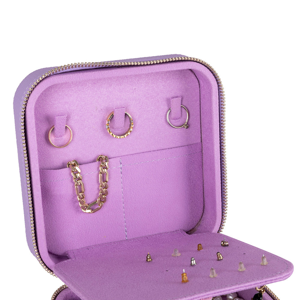 Amanda Genuine Leather Jewelry Box