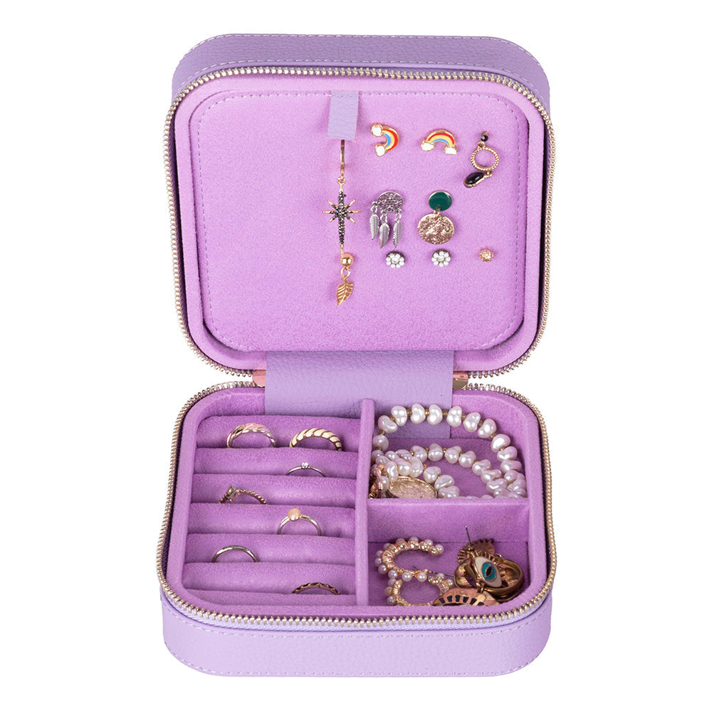 Amanda Genuine Leather Jewelry Box
