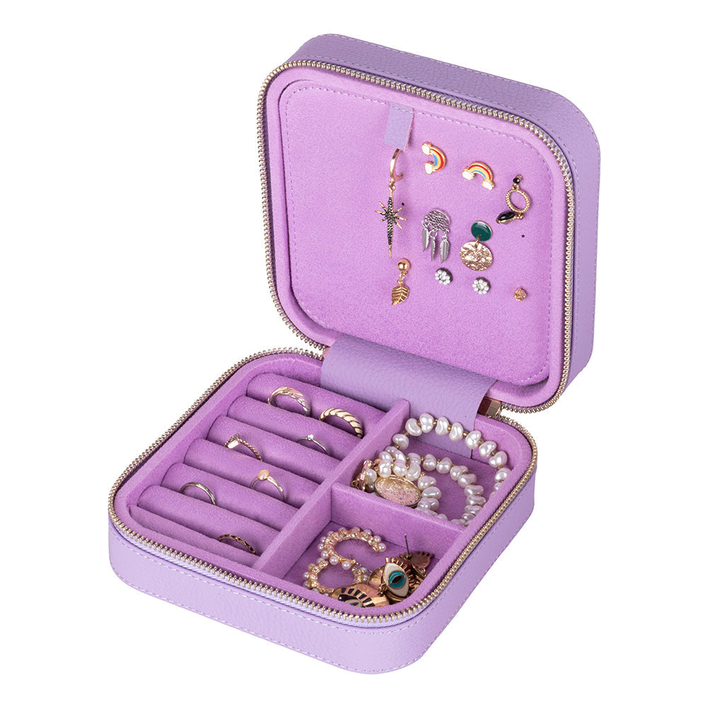 Amanda Genuine Leather Jewelry Box
