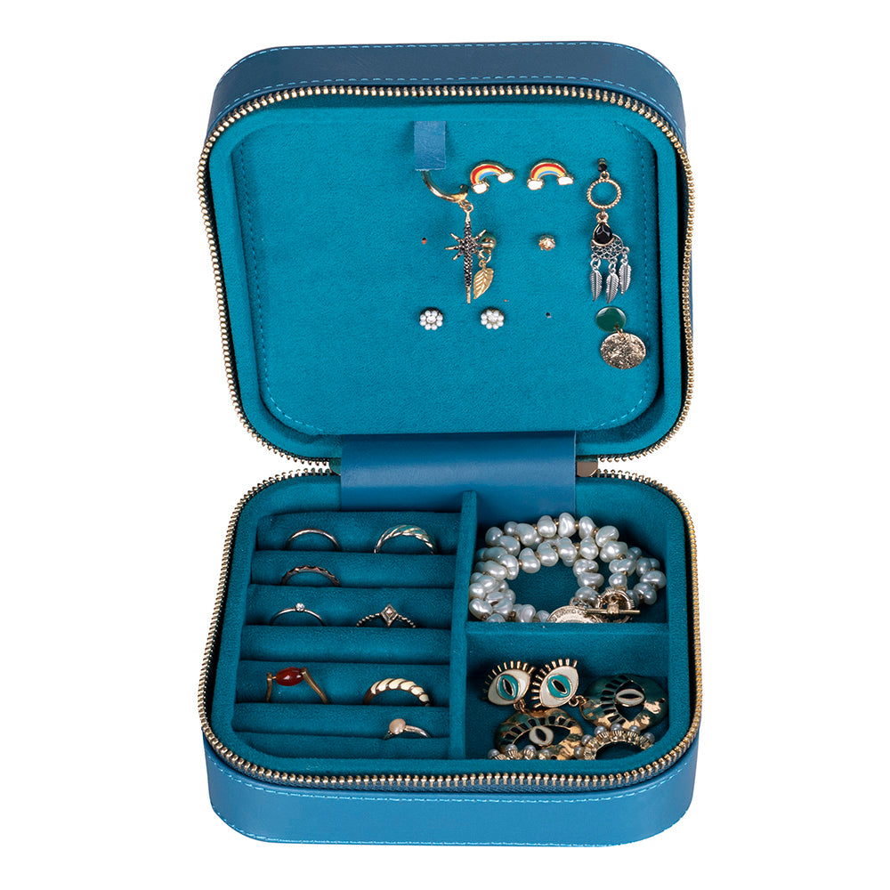 Amanda Genuine Leather Jewelry Box