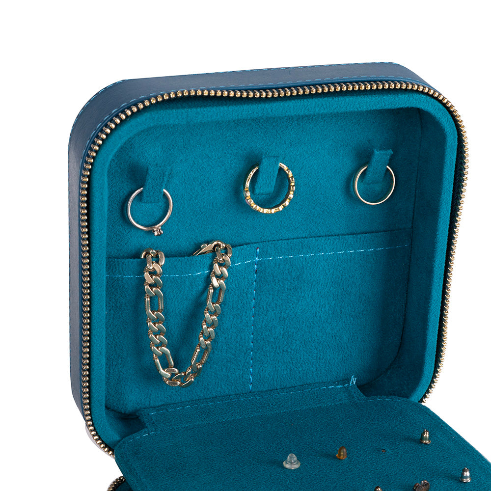 Amanda Genuine Leather Jewelry Box