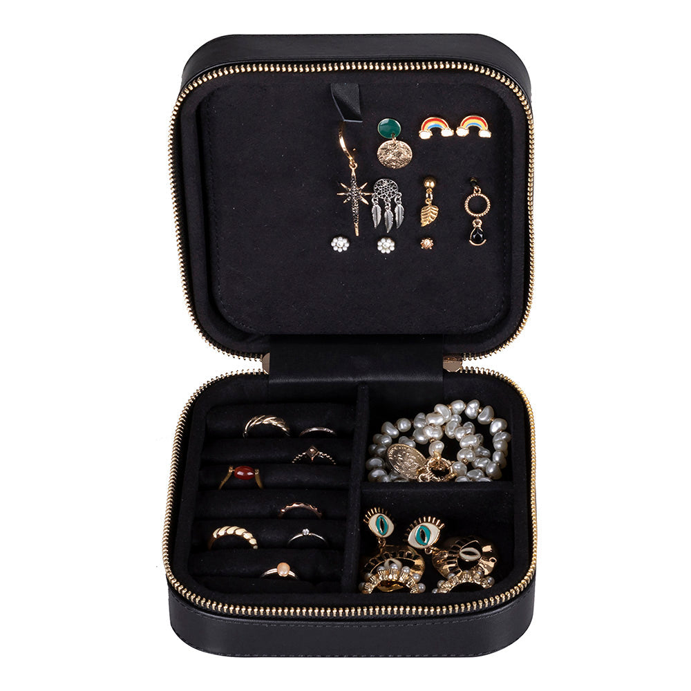 Amanda Genuine Leather Jewelry Box