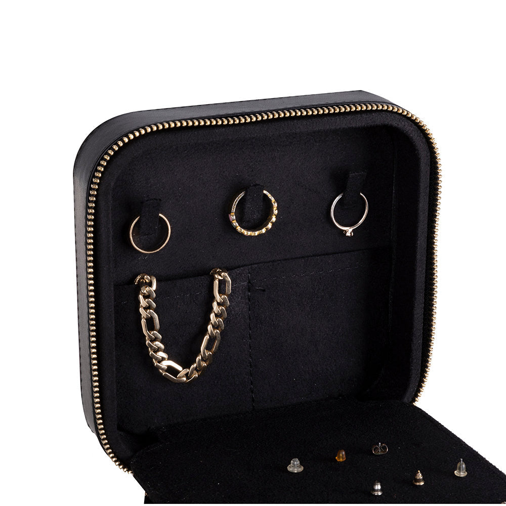 Amanda Genuine Leather Jewelry Box