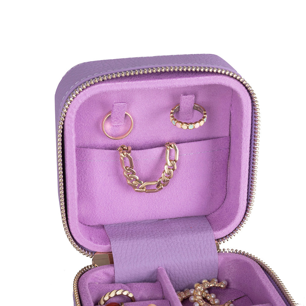 Amanda Genuine Leather Jewelry Box