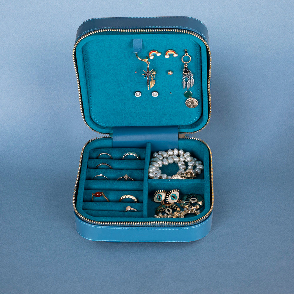 Amanda Genuine Leather Jewelry Box