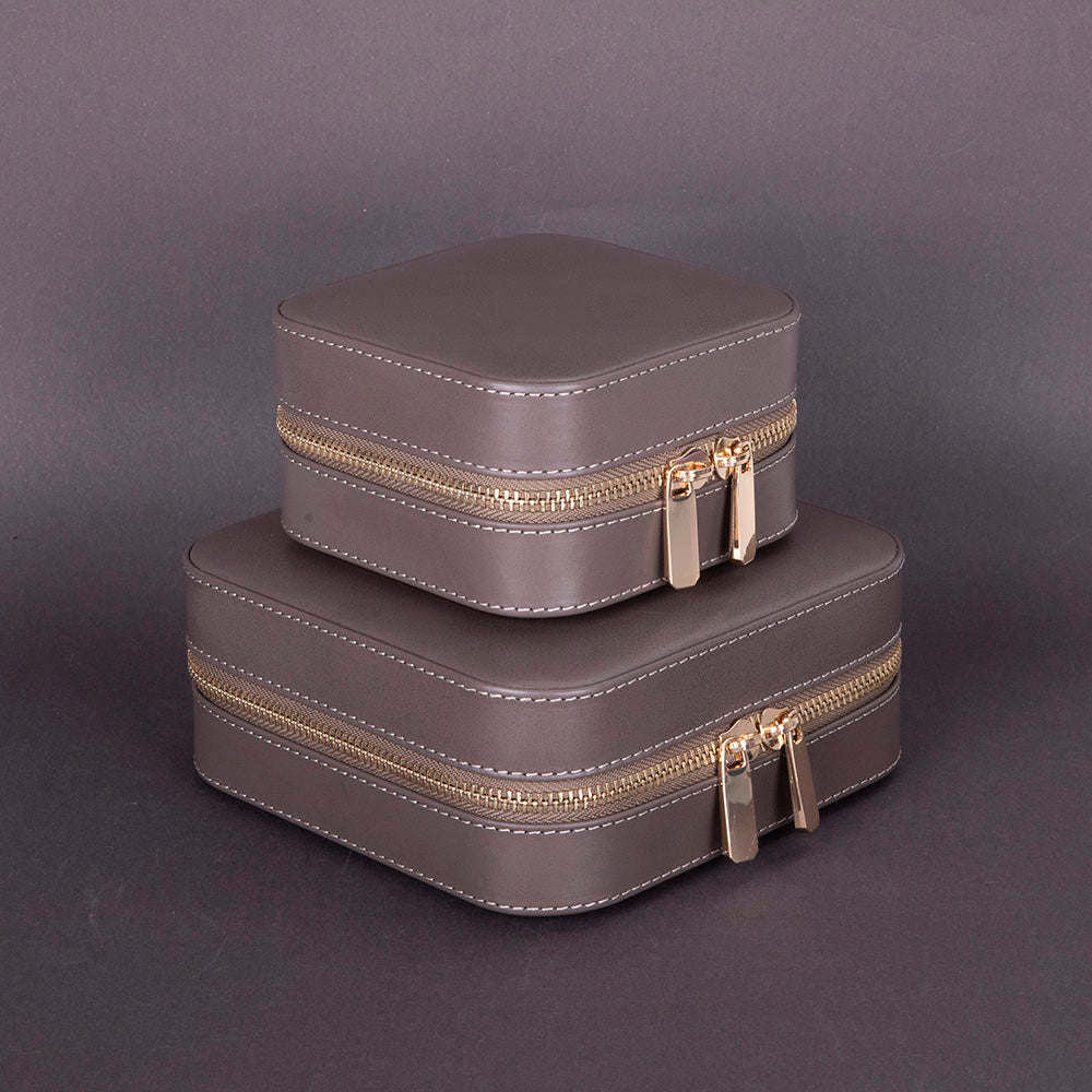 Amanda Genuine Leather Jewelry Box