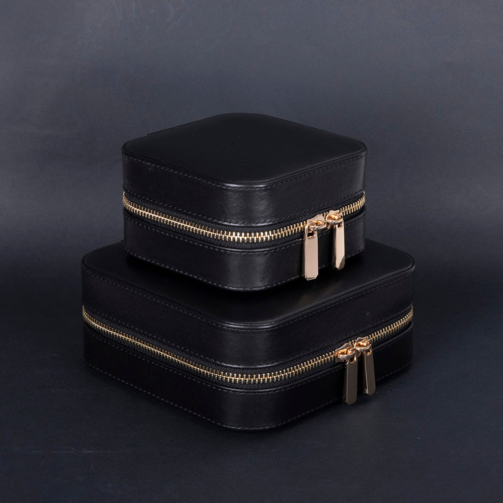 Amanda Genuine Leather Jewelry Box