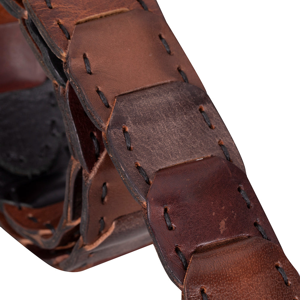 Eclipso Braided Genuine Leather Men's Belt