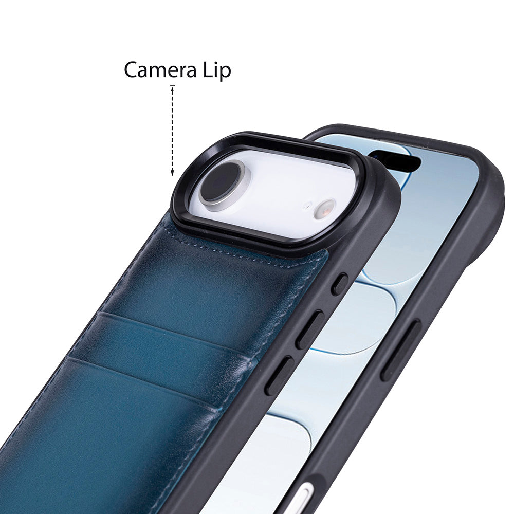 Flex iPhone 17 Air Leather Case (Card Holder, Bouletta)
