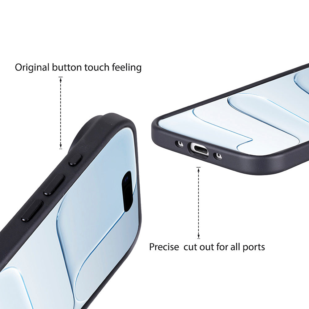 Magic iPhone 17 Detachable Genuine Leather Wallet Case