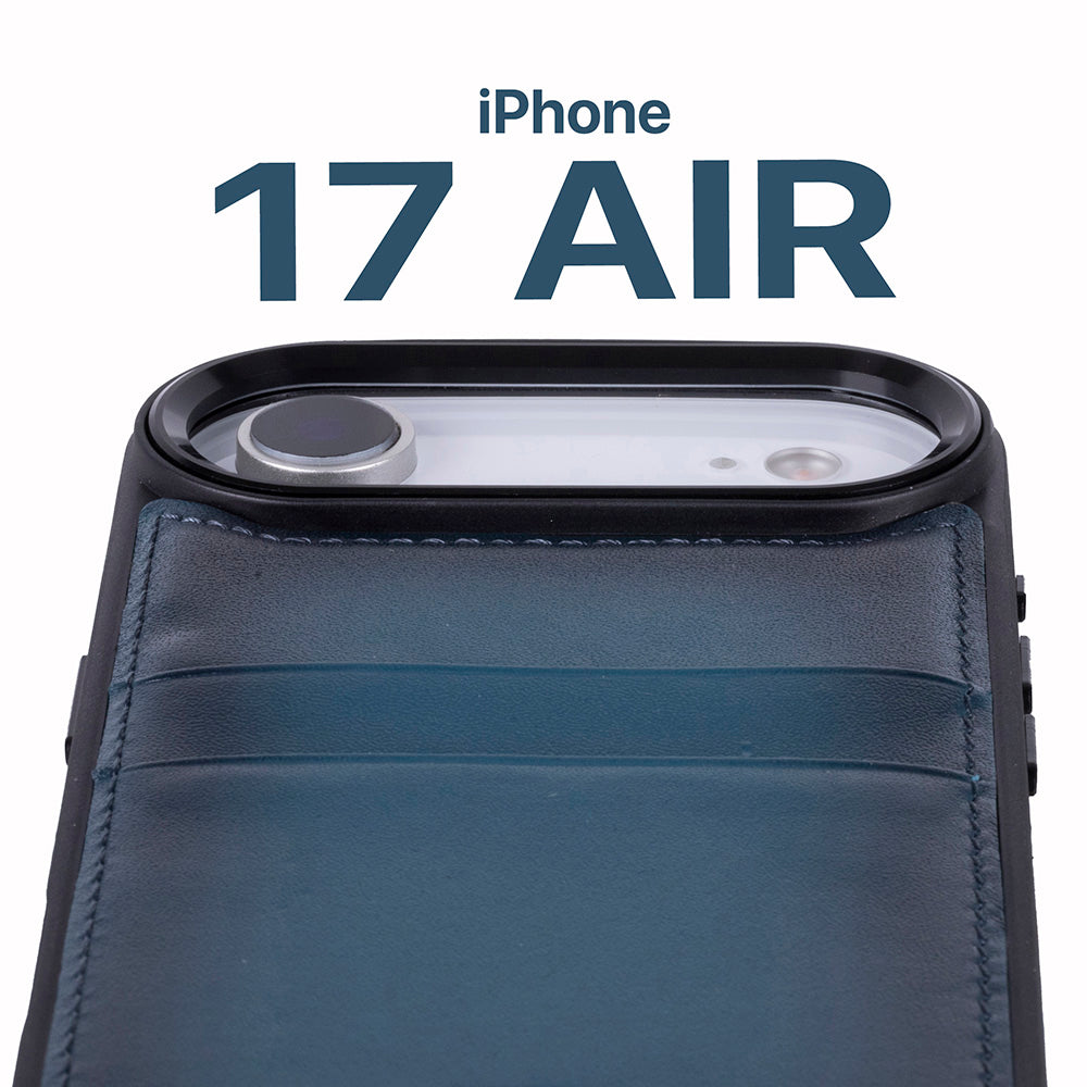 Flex iPhone 17 Air Leather Case (Card Holder, Bouletta)