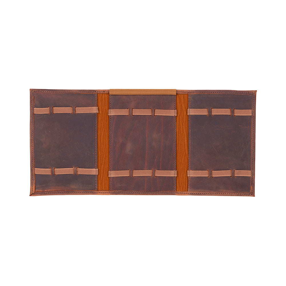 Triple Watch Band Genuine Leather Organizer