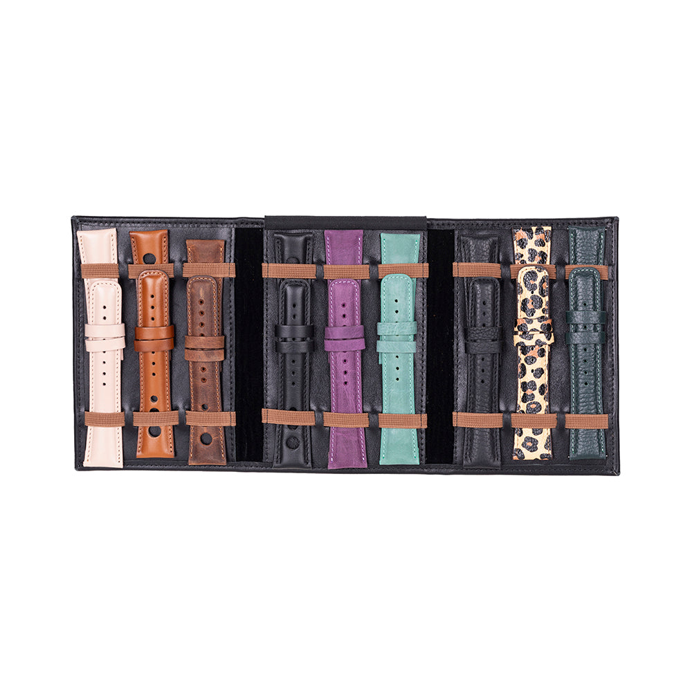 Triple Watch Band Genuine Leather Organizer