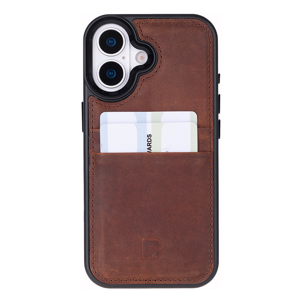 Flex iPhone 17 Deri Kılıf (Kartlık, Bouletta)