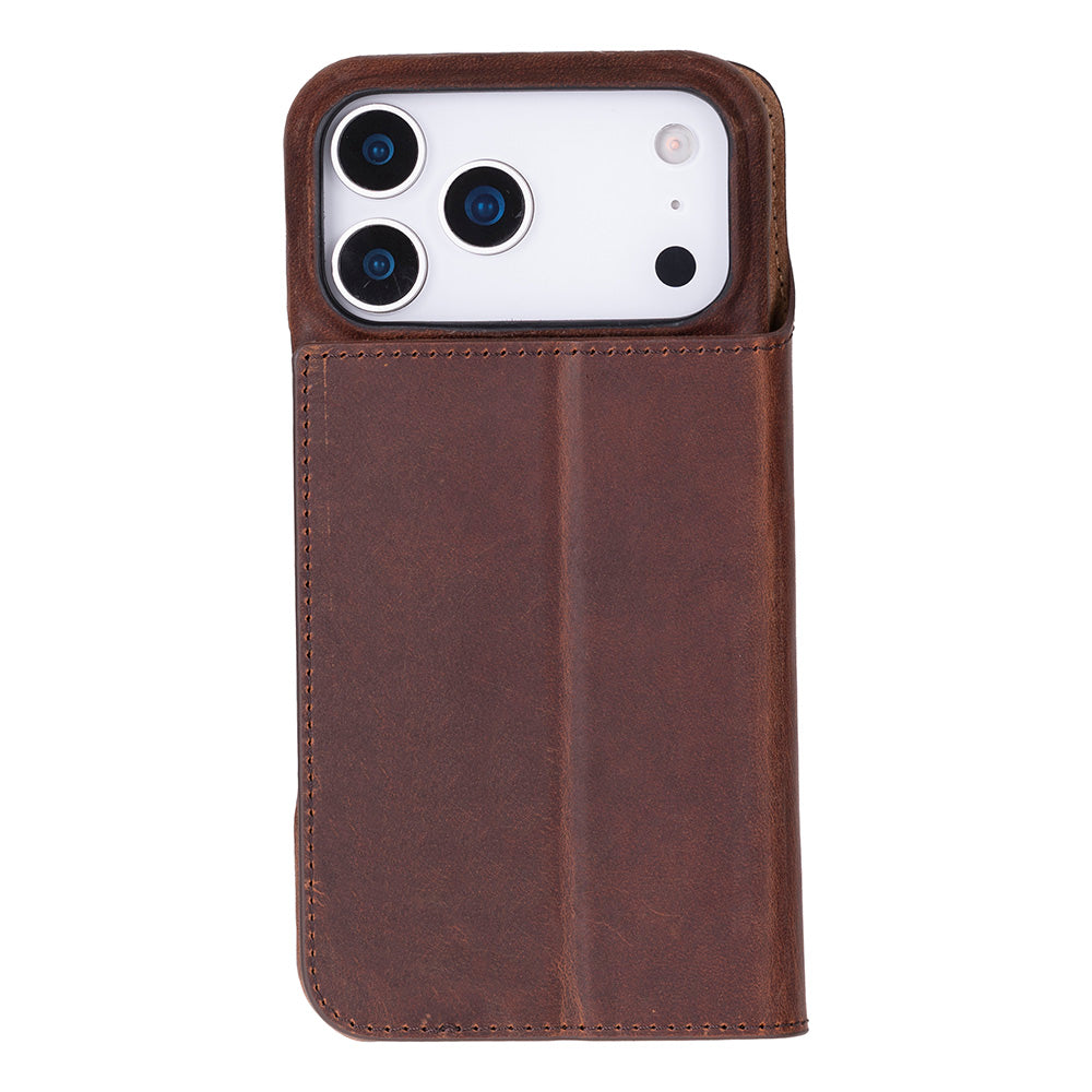 Sonat Genuine Leather iPhone 17 Pro Max Folio Case