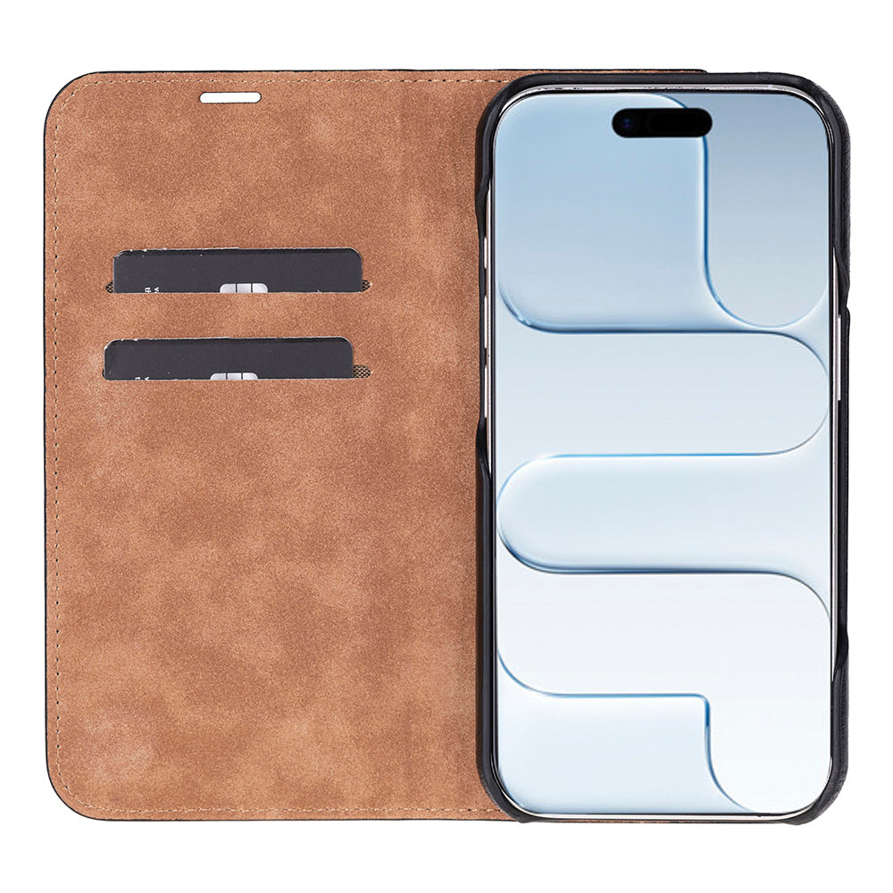 Sonat Genuine Leather iPhone 17 Air Folio Case