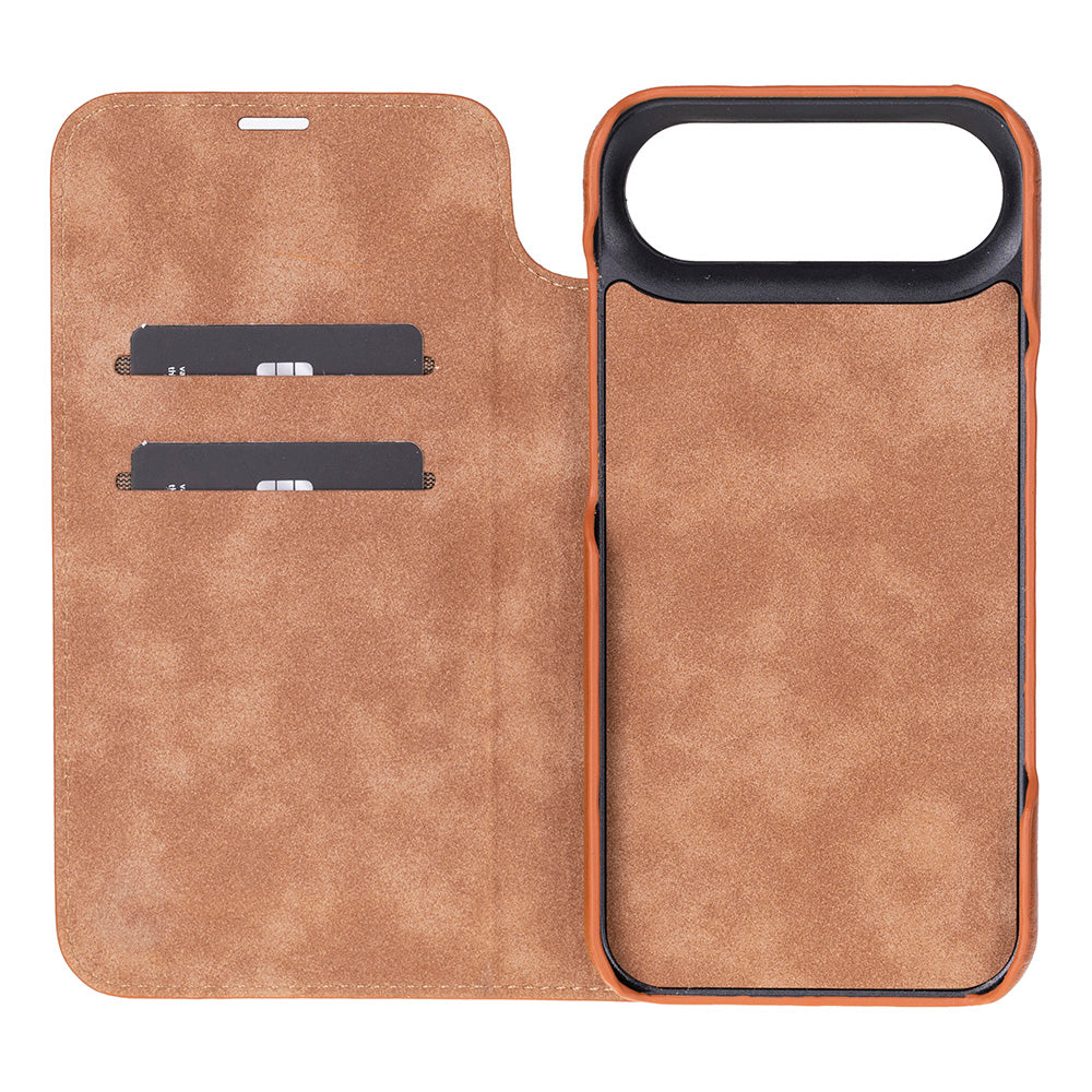 Sonat Genuine Leather iPhone 17 Air Folio Case