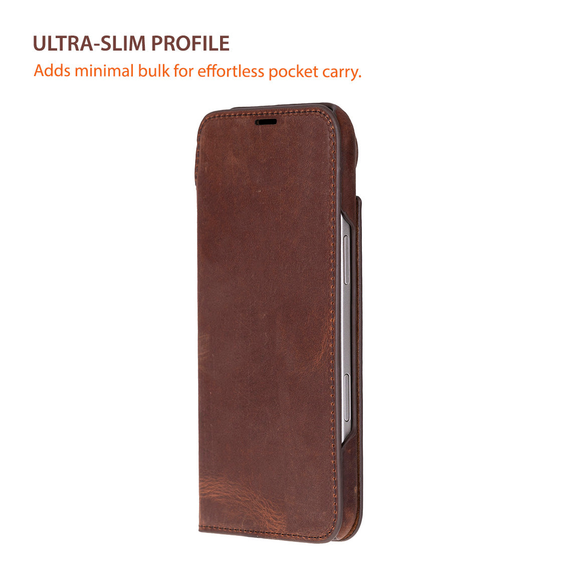 Sonat iPhone 17 Air Leather Folio Case