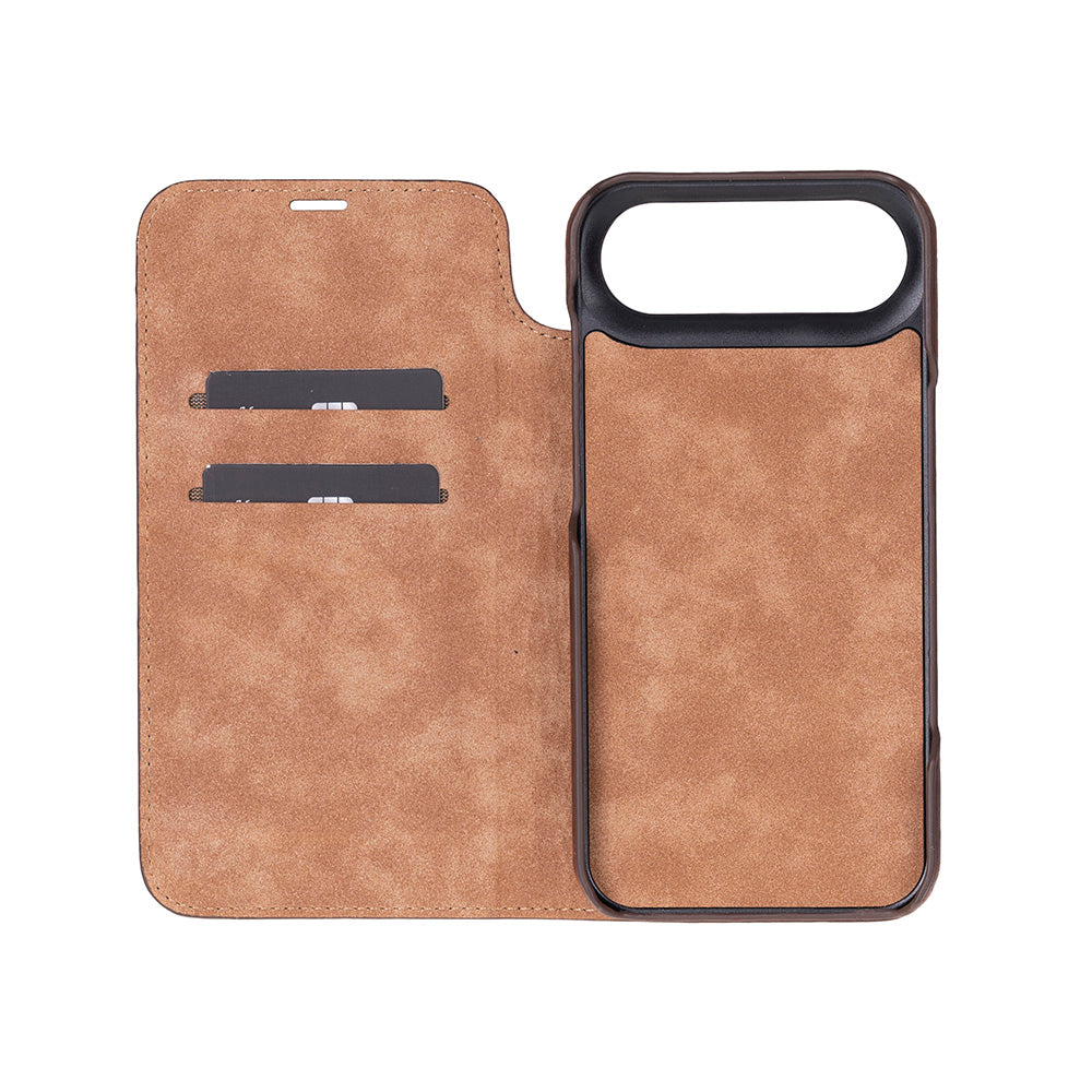 Sonat Genuine Leather iPhone 17 Air Folio Case