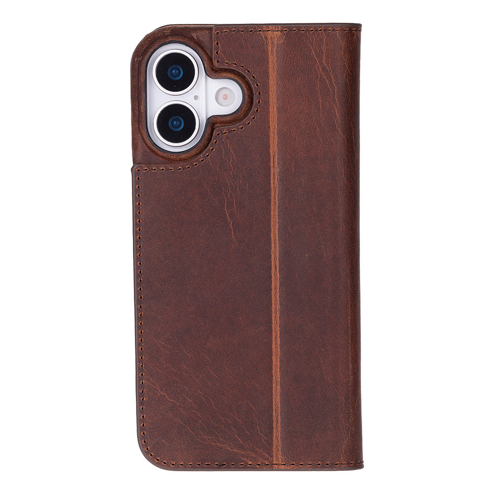 Sonat Genuine Leather iPhone 17 Folio Case
