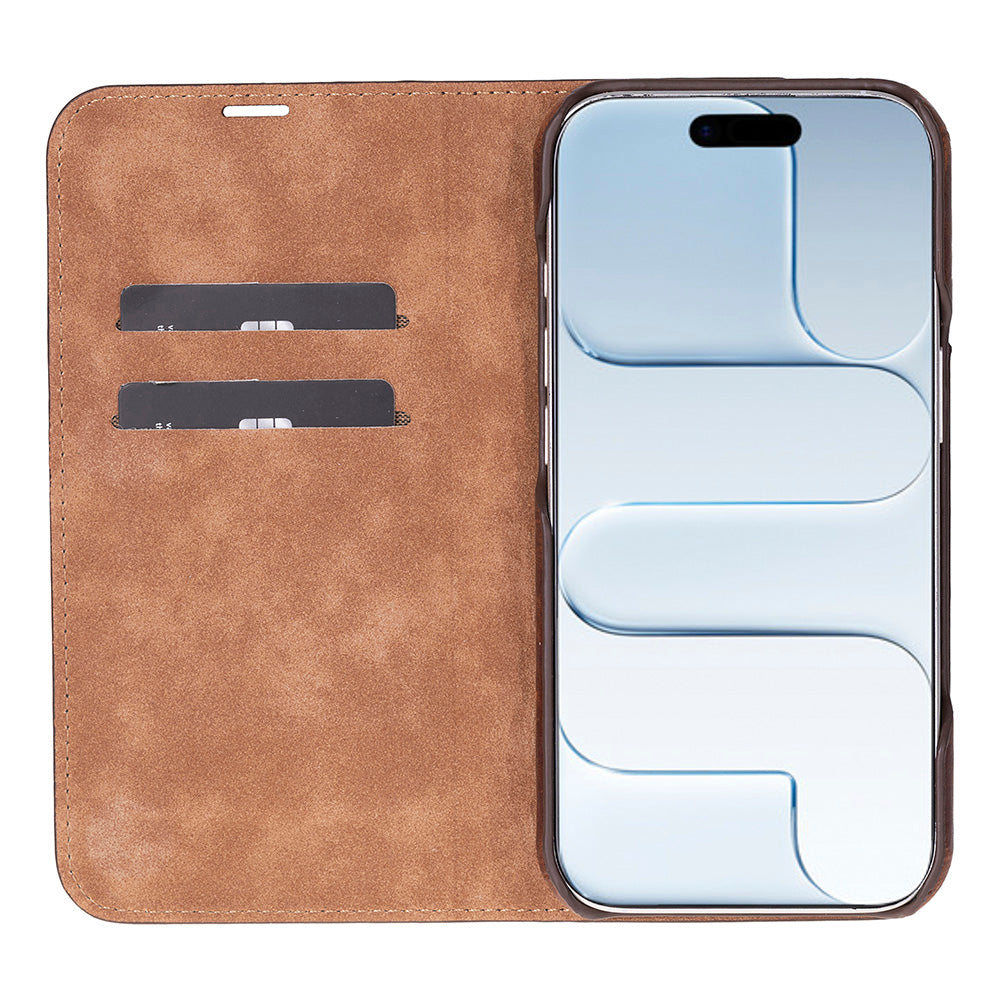 Sonat Genuine Leather iPhone 17 Air Folio Case