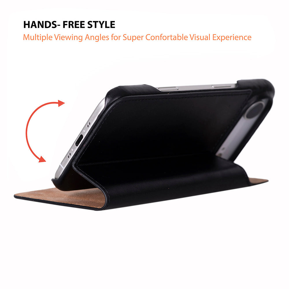 Sonat Genuine Leather iPhone 17 Air Folio Case