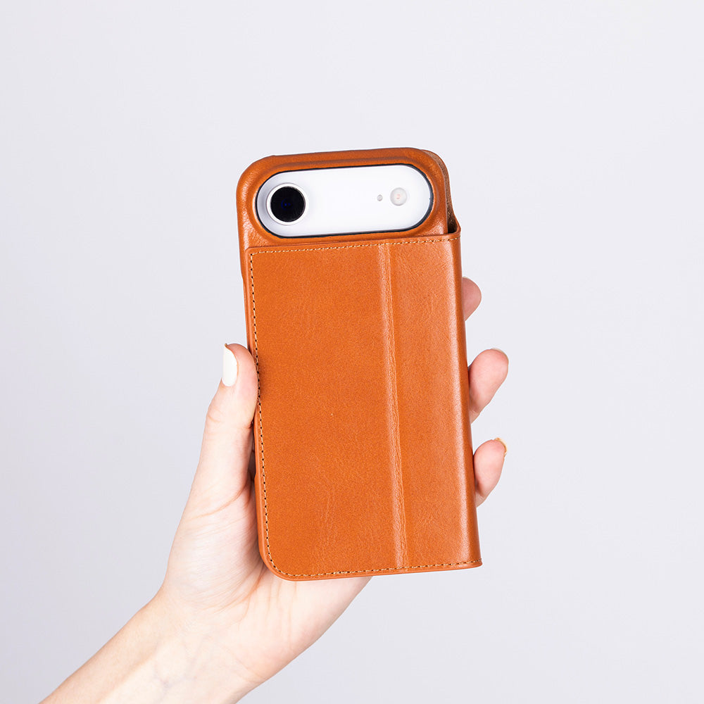 Sonat Genuine Leather iPhone 17 Air Folio Case