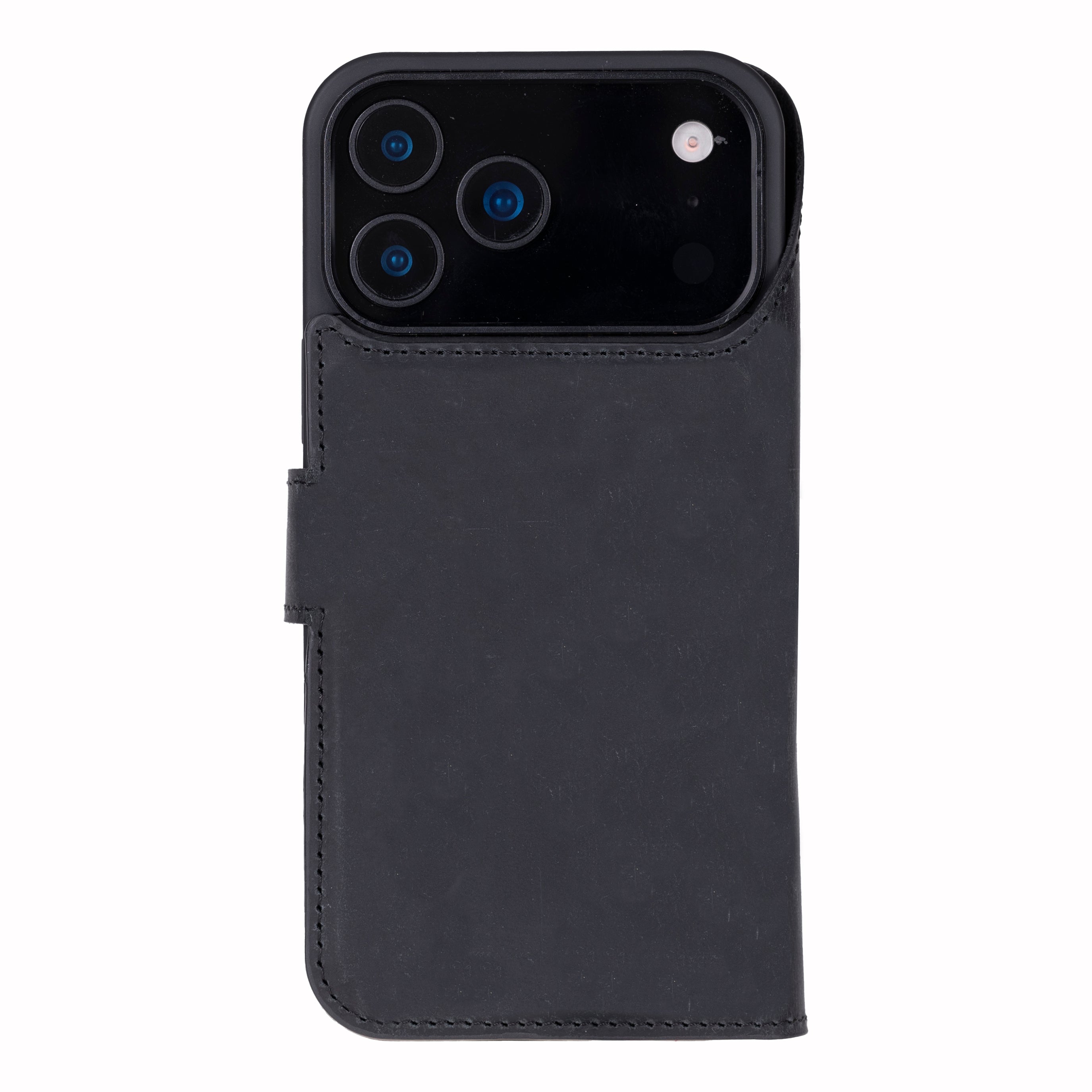 Liluri iPhone 17 Pro Max Detachable Genuine Leather Case