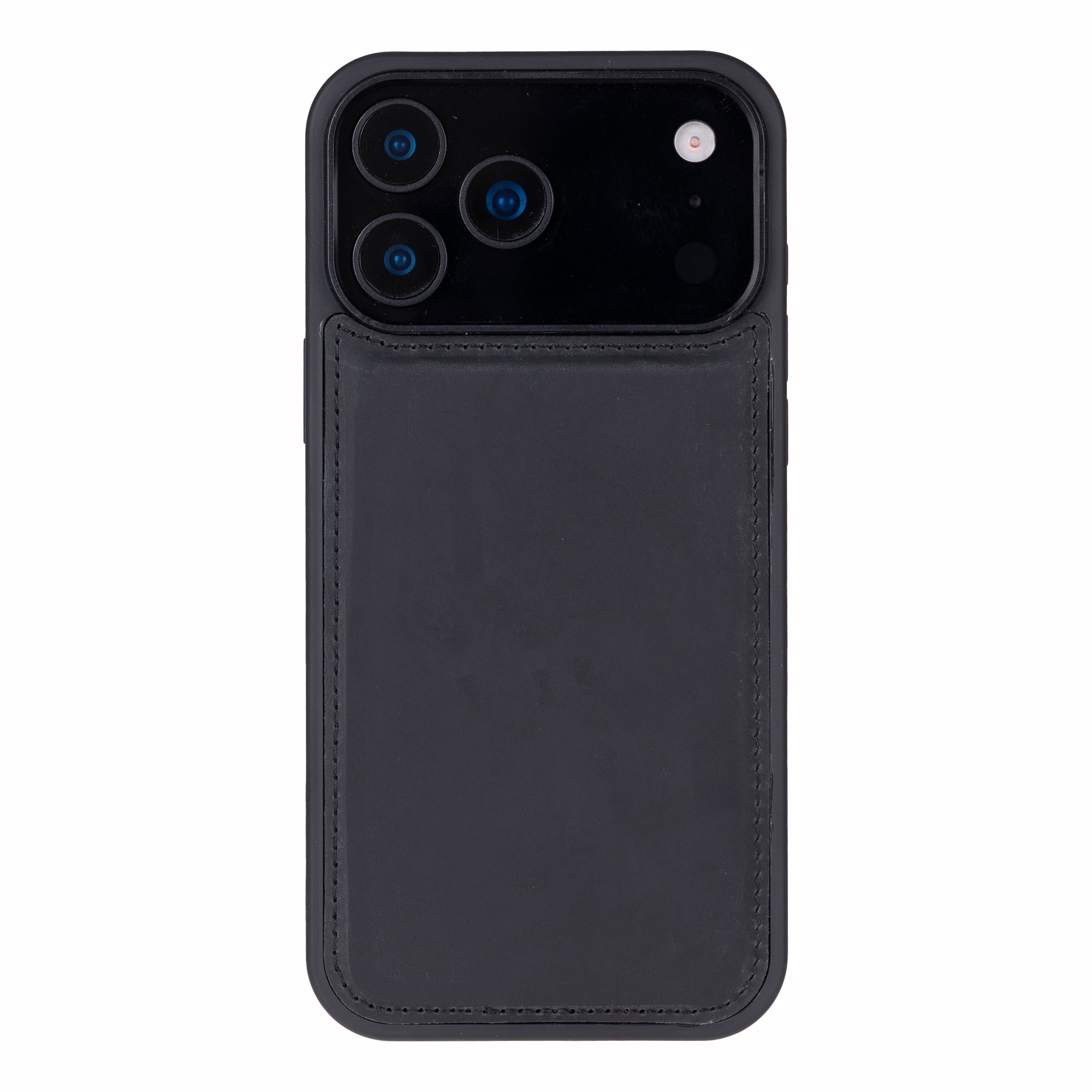 Liluri iPhone 17 Pro Max Detachable Genuine Leather Case