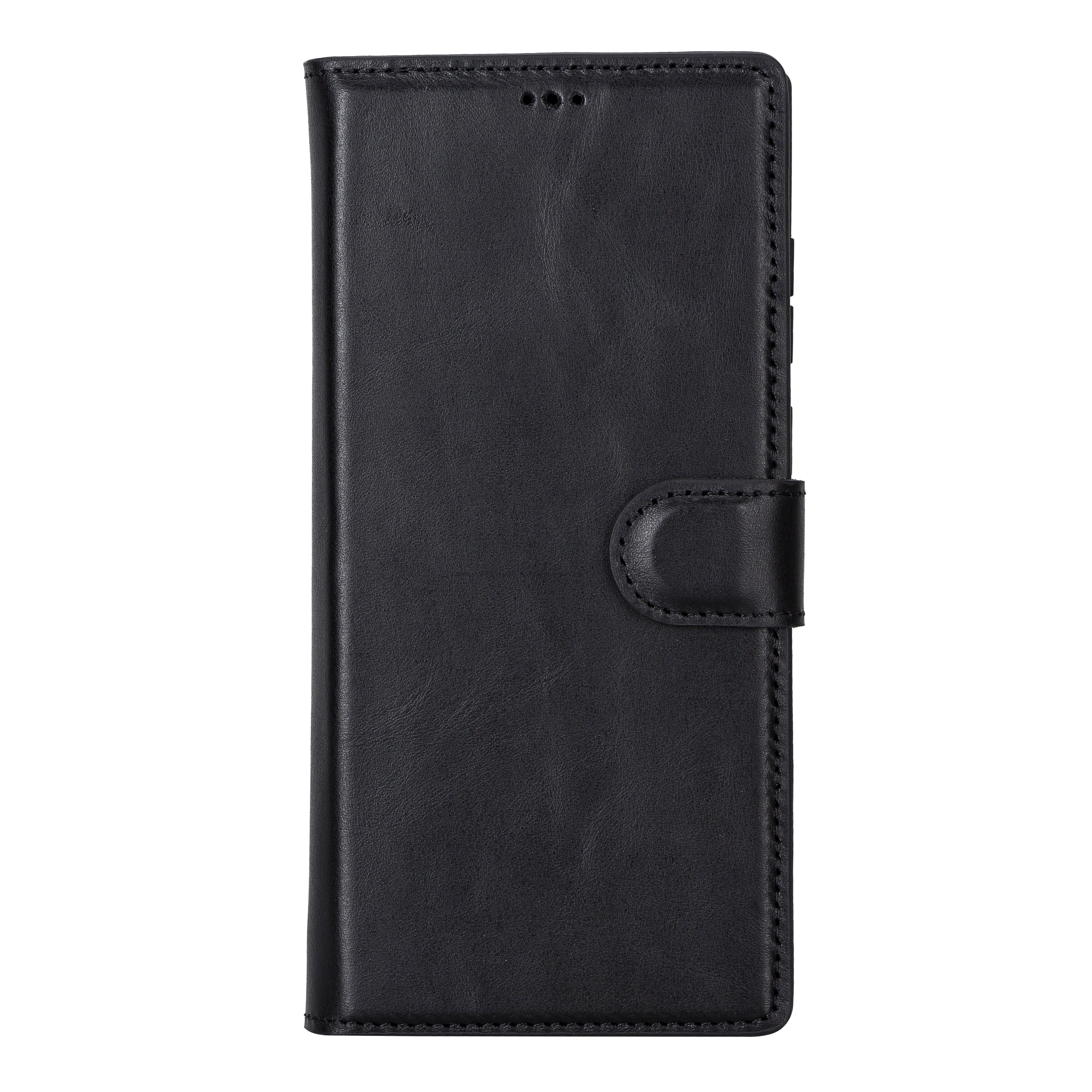 Magic Samsung Galaxy S22 Genuine Leather Detachable Wallet Case