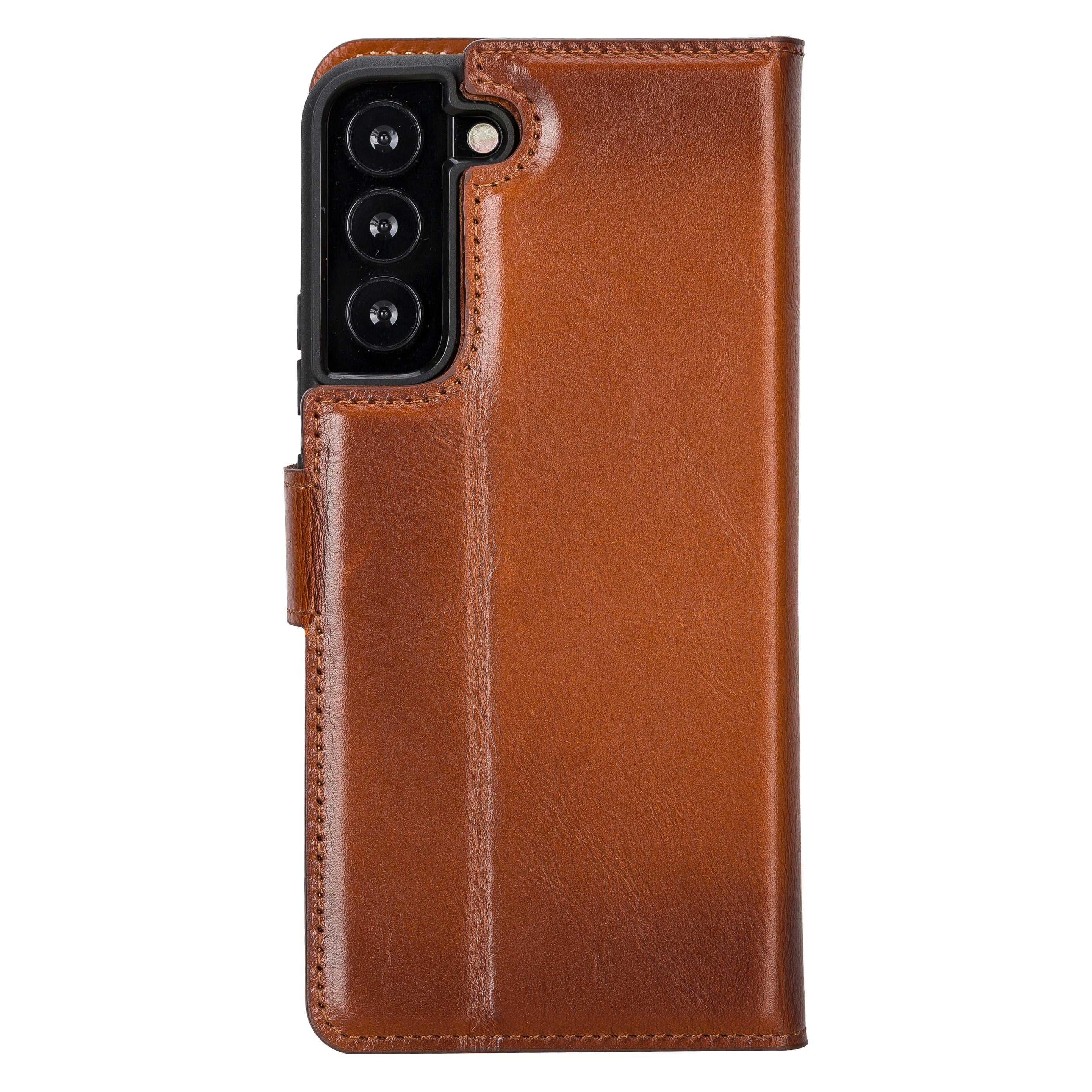 Magic Samsung Galaxy S22 Genuine Leather Detachable Wallet Case