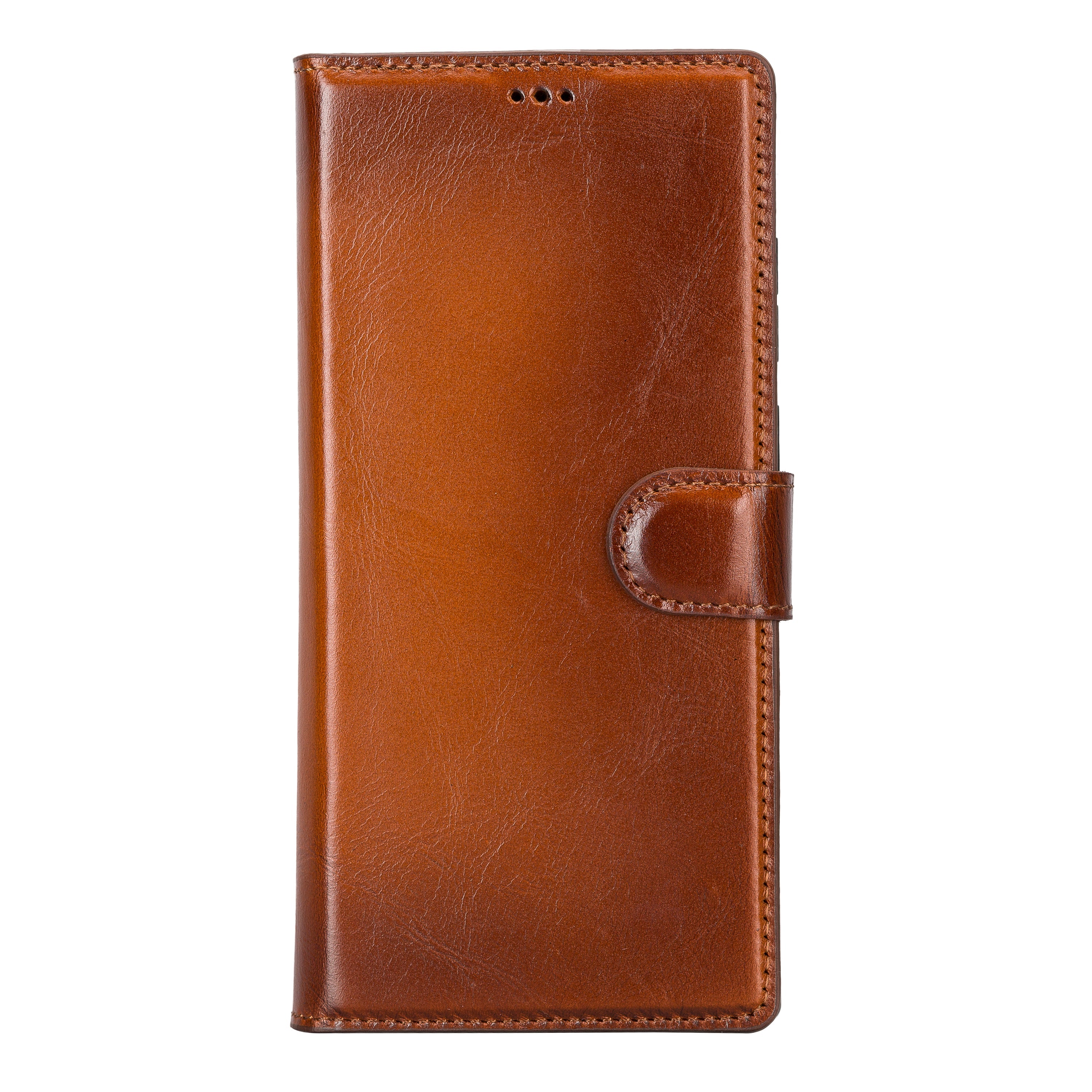Magic Samsung Galaxy S22 Genuine Leather Detachable Wallet Case