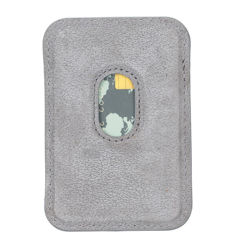 Maggy Leather Magnetic Card Holder - saracleather
